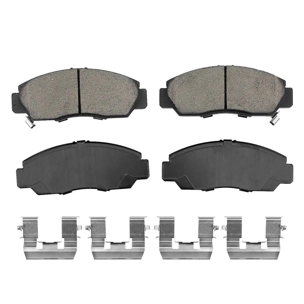 Front Disc Brake Rotors & Ceramic Pads for Honda Civic (2006-2010)
