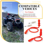 Spark Plug & Wire Cap for Polaris Scrambler Sportsman 850 (2012–2014)