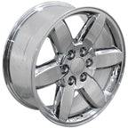 Chrome Wheel 20x8.5 Replacement for 1992–1994 Chevy Blazer