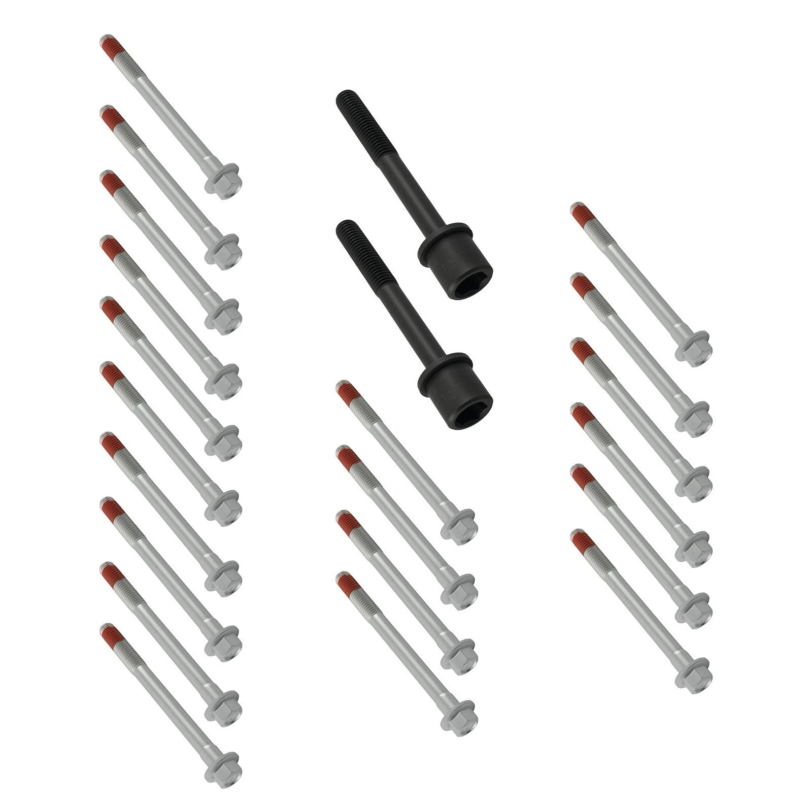 22Pcs Cylinder Head Bolts Kit for Chevrolet Silverado GMC Sierra (2014–2019)