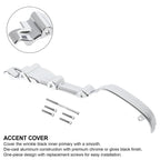 Chrome Precision Inner Primary Accent Cover for M8 (2017–2020)