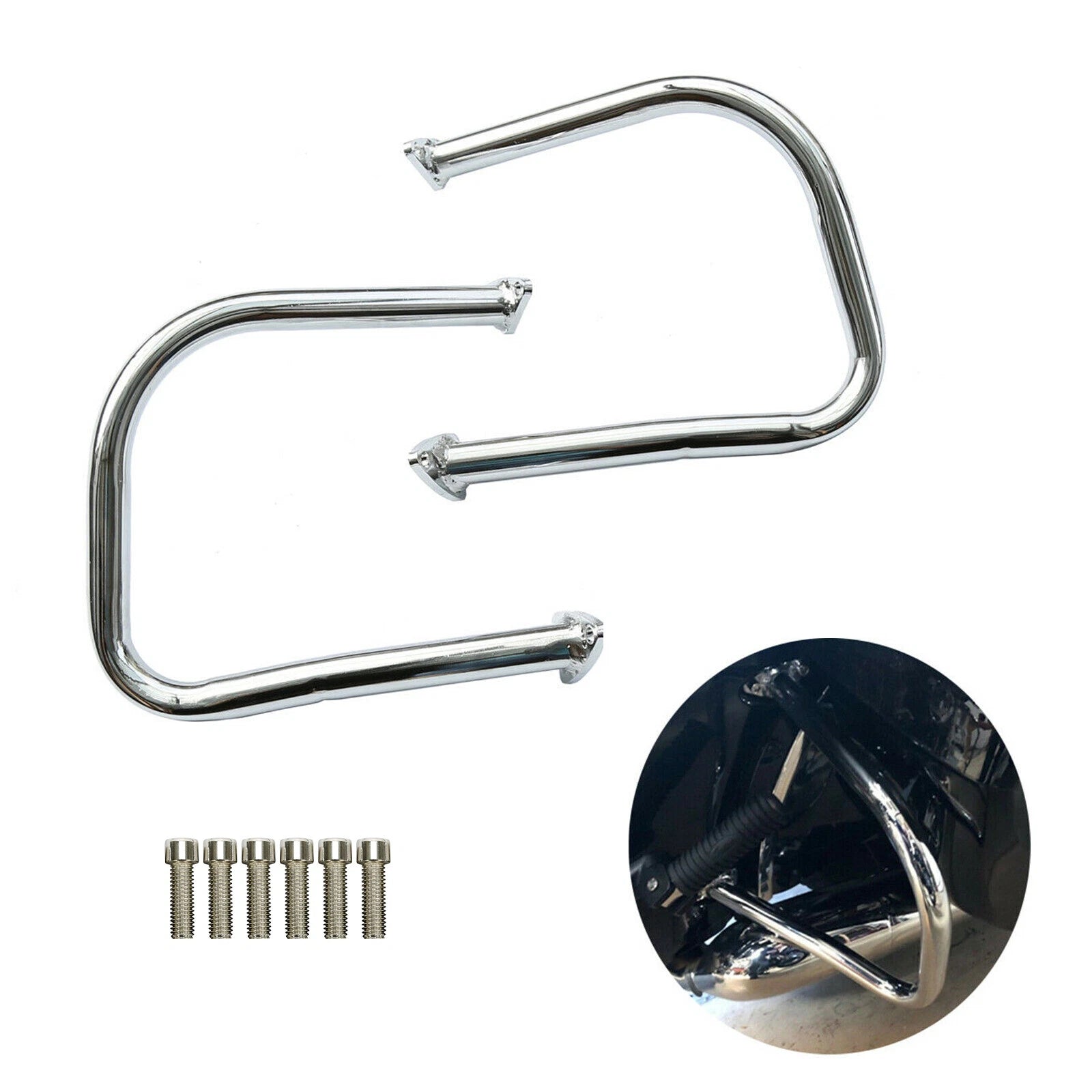 Rear Highway Guard Crash Bars for Indian Chief Chieftain Roadmaster (2014–2023)