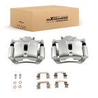 Pair Front Disc Brake Caliper Kit for Honda Pilot (2003–2008) 19-B2670/71