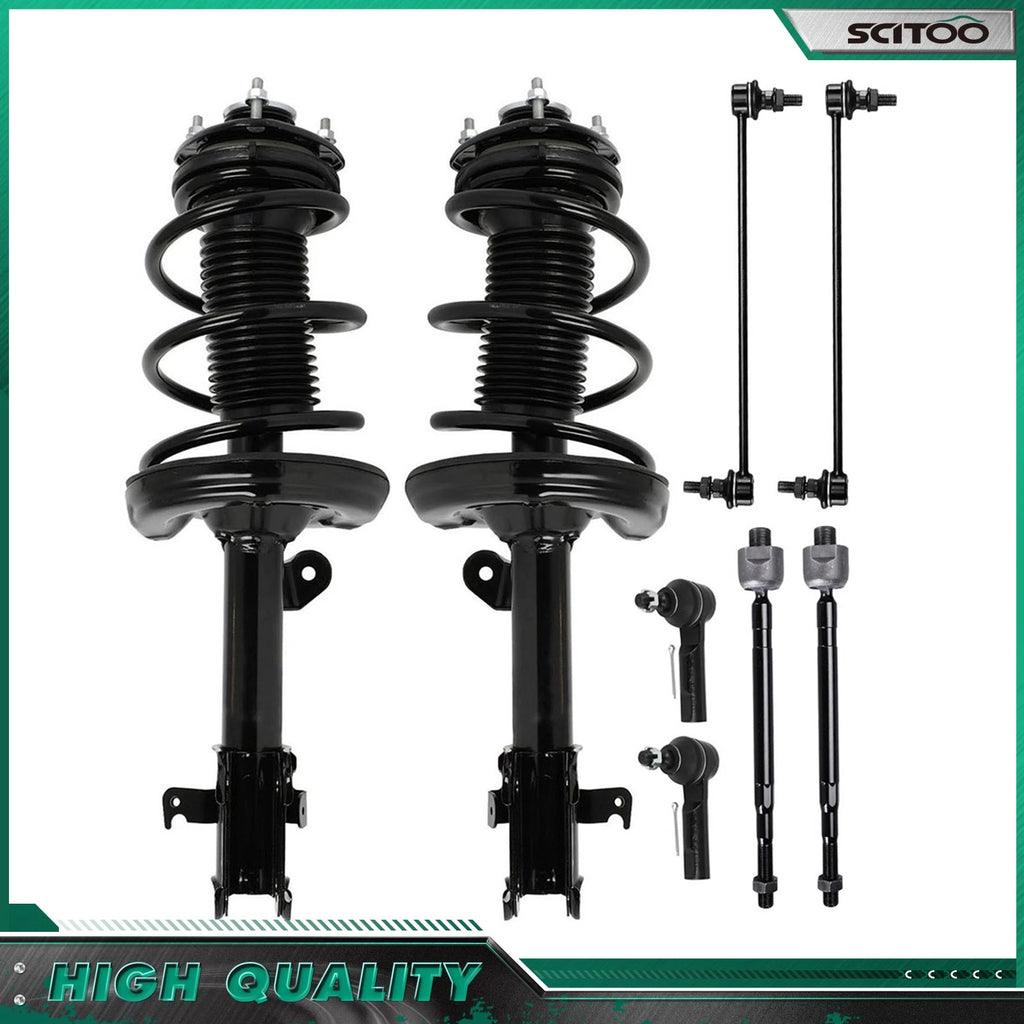 Front Struts w/ Spring Suspension Kit for Honda Ridgeline (2006–2014)