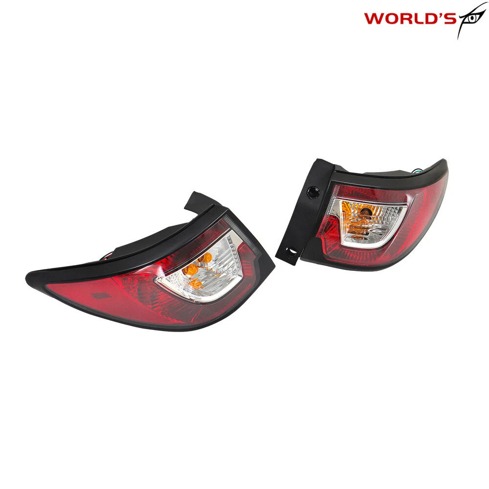 Set of 2 Tail Lights for Chevrolet Traverse (2013–2017) Clear Lens