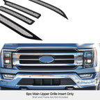 Stainless Black Mesh Grille Insert for Ford F-150 Lariat (2021-2023)