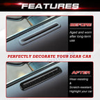 2PCS Door AC Outlet Vent Strip Cover for Dodge Challenger (2015-2019)