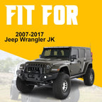 Rear License Plate Delete Panel Seal Cover for Jeep Wrangler JK (2007â2017)