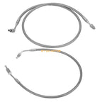 Set of 2 Brake Hose Lines 1910484 1910485 for Polaris Ranger TM 650 425