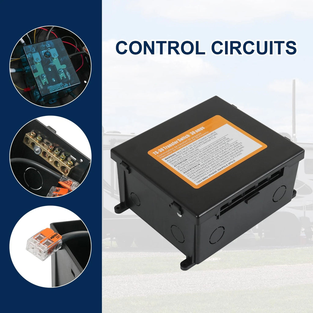 30 Amp Automatic Transfer Switch for Inverter