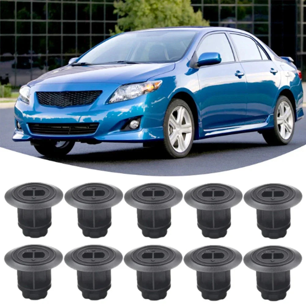 10 x Exterior Trim Rocker Molding Clips for Toyota Camry, Corolla, Lexus (2007-2023)