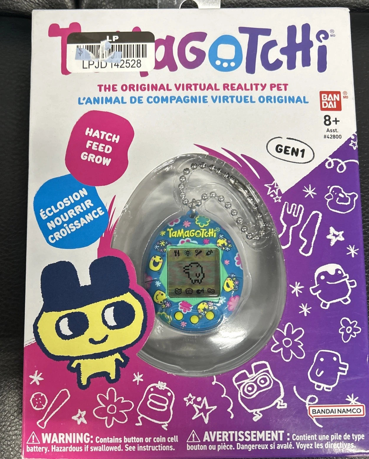 Tamagotchi Original Gen 1 Virtual Pet - Hatch Feed Grow