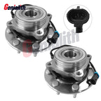 8 Lug Front Wheel Bearing and Hub for Chevrolet Silverado GMC Sierra 2500 HD (2001–2010)
