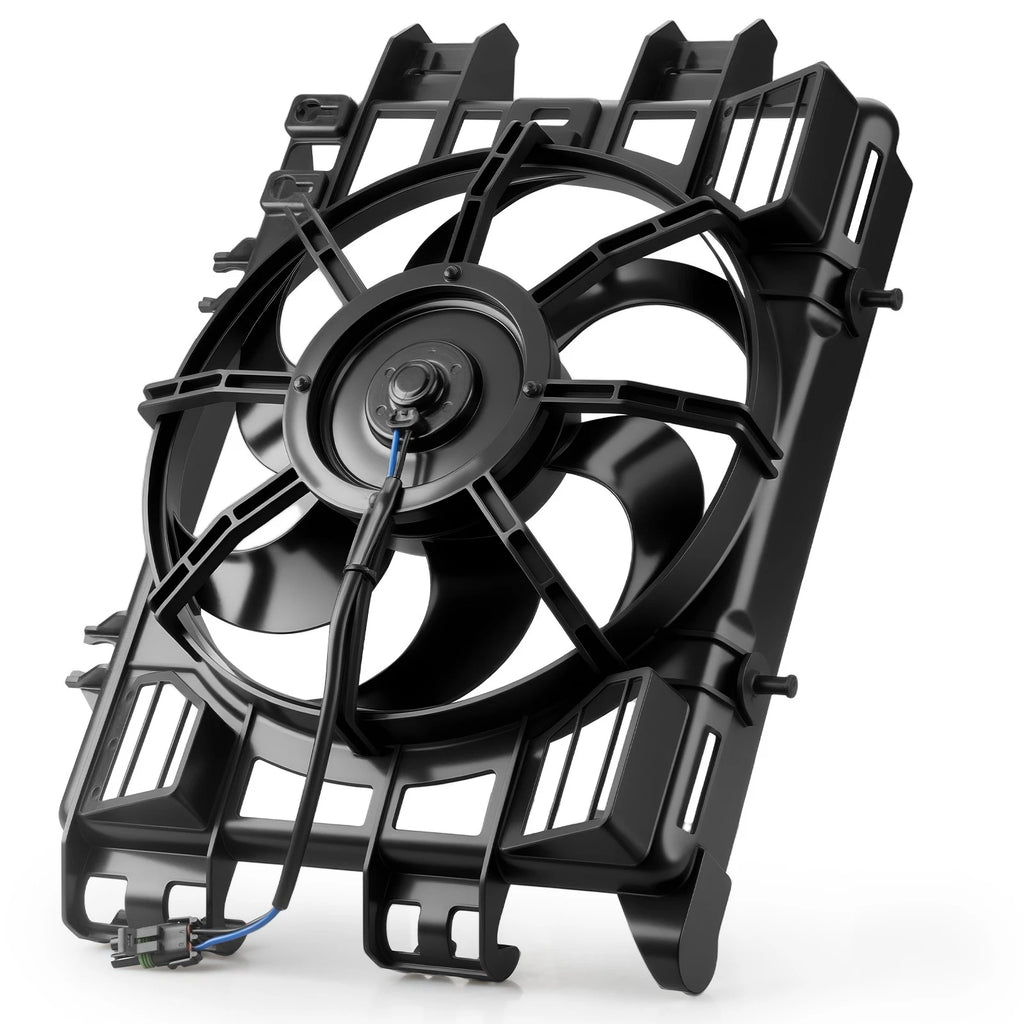 Radiator Cooling Fan w/ Shroud Assy for Polaris Scrambler 850 (2013–2024)
