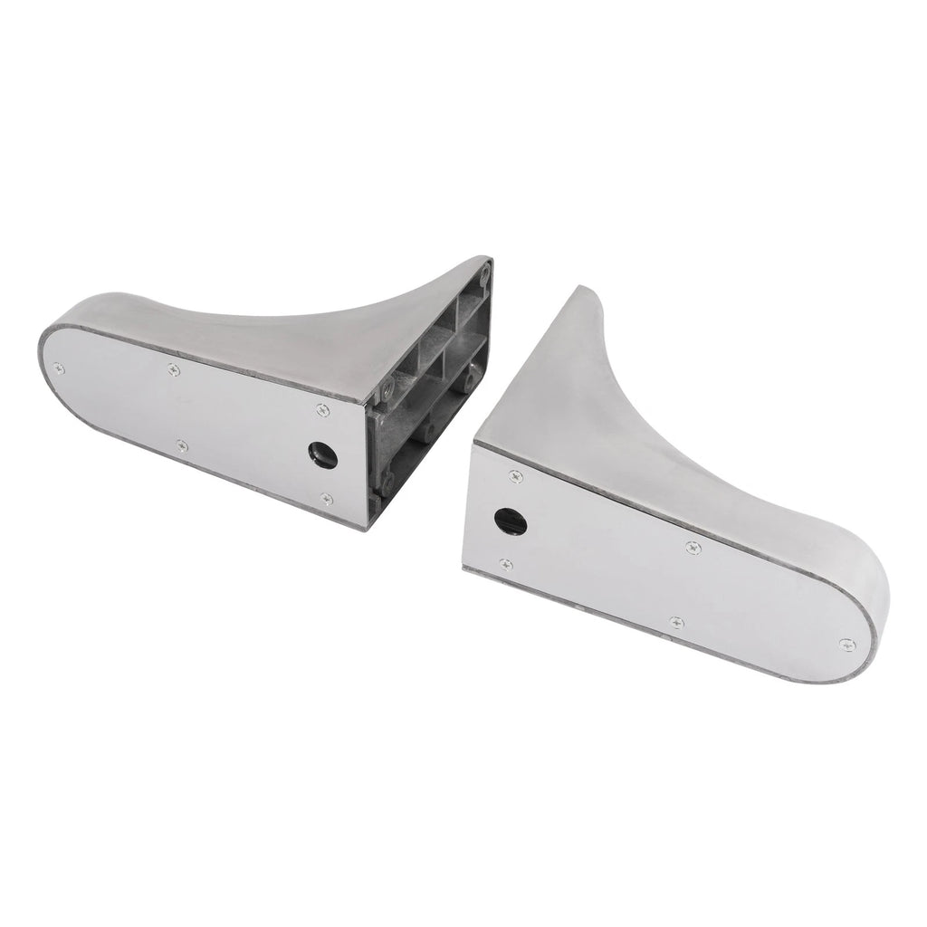 Pair Aluminum Headlight Bracket Kit for Peterbilt 379/389