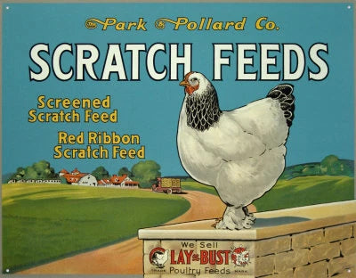 Vintage Replica Tin Metal Sign for Chicken Poultry Pen (931)