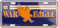 Metal License Plate for Auburn University War Eagle (Universal)