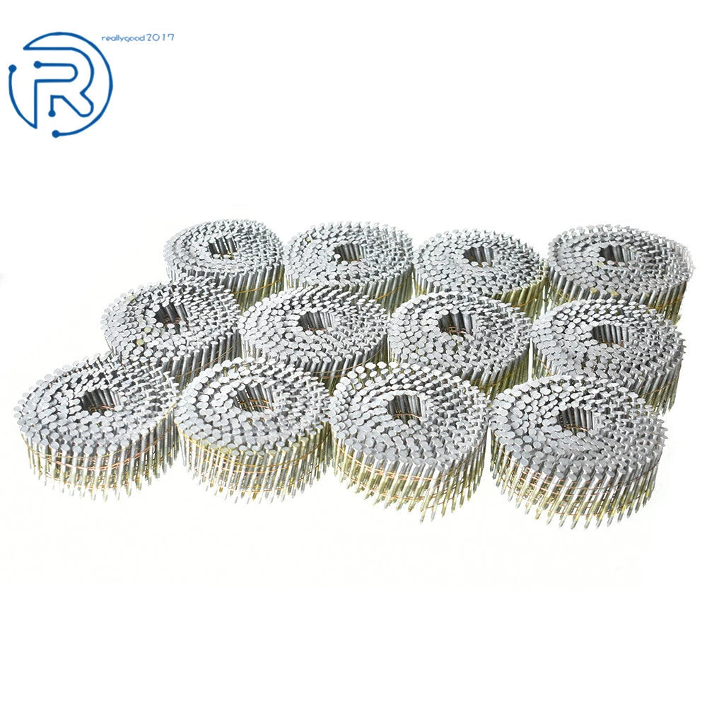 Set of 3600 Collated Wire Coil Siding Nails for Make Model