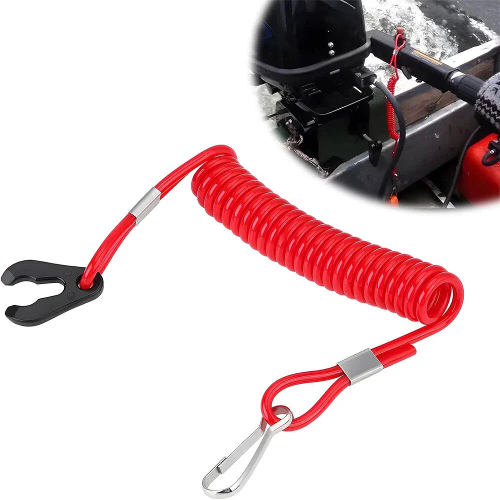 Engine Stop Lanyard for Yamaha PW50 SR400 TTR125 TTR125LE