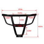 Front Bumper Brush Guard for Polaris RZR XP 4 1000 & Turbo (2019–2023)