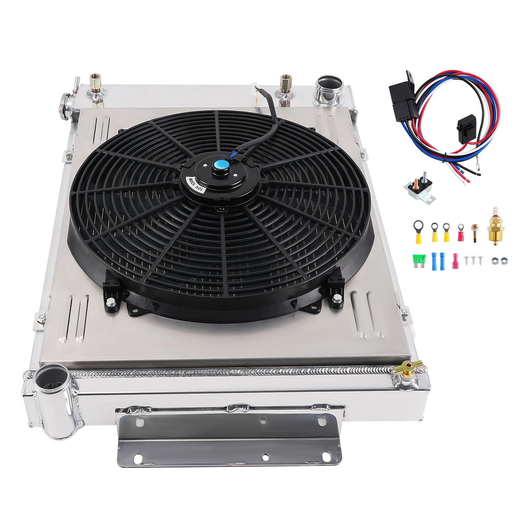 3-Row Radiator Shroud Fan for Chevy Camaro/Firebird (1967–1969)