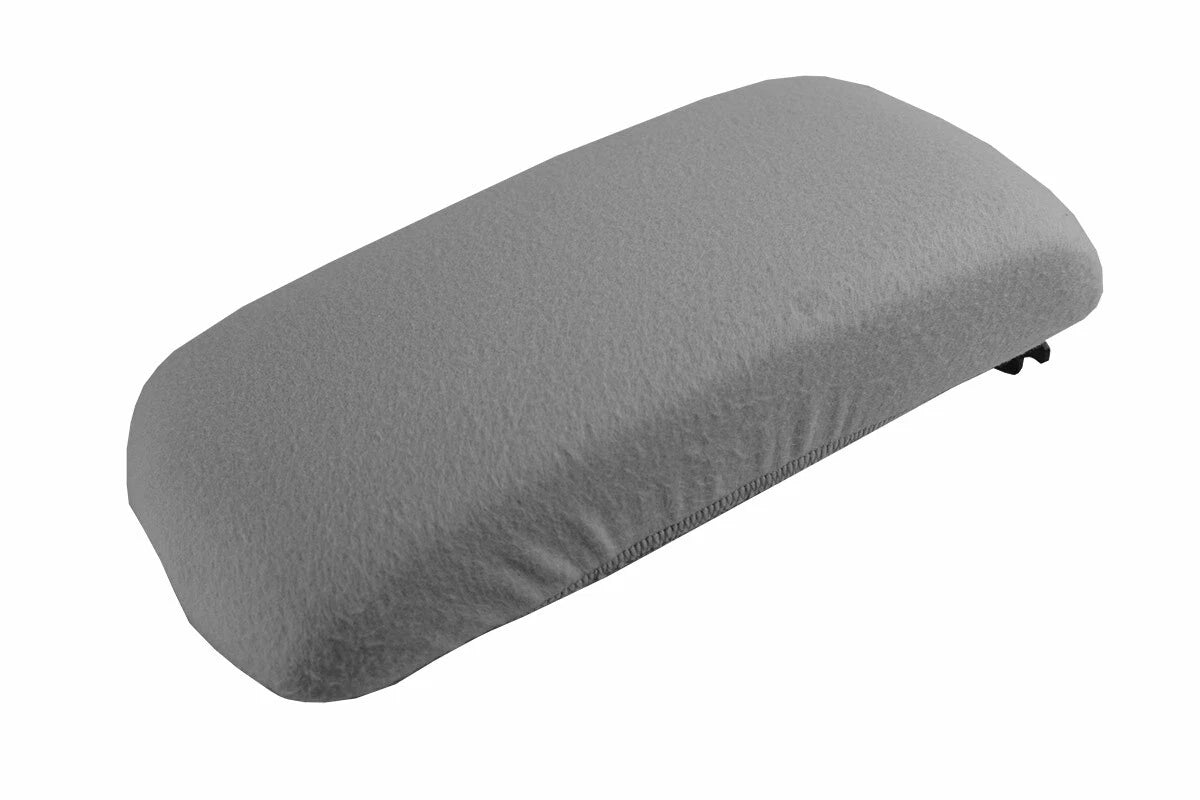 Console Lid Armrest Cover for Nissan Rogue (2008–2013) Gray Fleece