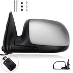 Driver Side Power Heated View Mirror Chrome for Chevy Silverado Sierra (1999–2002)