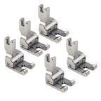 Double Compensating Top-Stitching Presser Foot for Industrial Sewing Machines