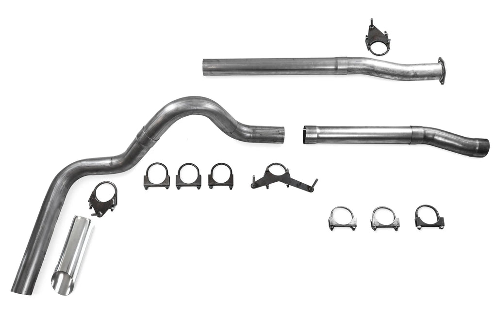 3" Single Exhaust Kit for Toyota Tacoma (2016–2023) Slash Cut Tip