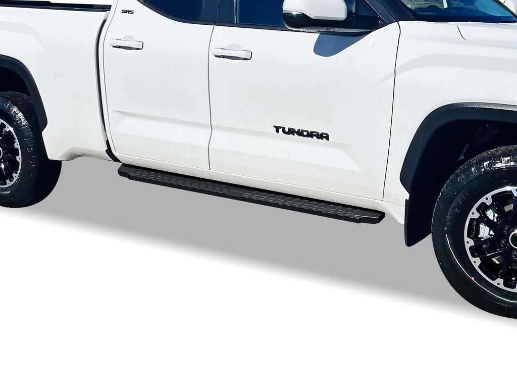 Black Step Nerf Bars for Toyota Tundra Double Cab (2022–2026)