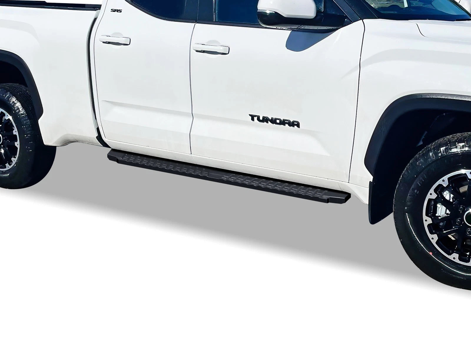 Black Step Nerf Bars for Toyota Tundra Double Cab (2022–2026)