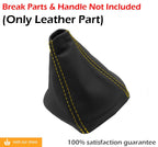 Manual Shift Boot Leather for BMW M3 Z4 E85 E86 (2003–2008) Yellow Stitch