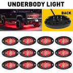 12pc LED Underbody Neon Light Kit for Universal Vehicles (Waterproof)