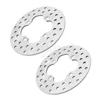 2X Front Brake Disc Rotors for Honda Foreman 500, Rubicon 500, Rincon 680 (2005–2023)