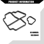 Set of 1 Oil Cooler Gasket for Volkswagen (No.03L198441)