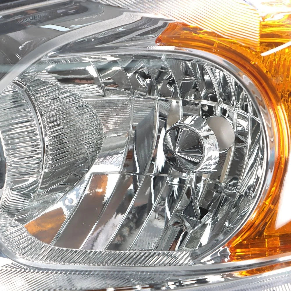 Replacement Headlight Set for Toyota RAV4 Sport (2009–2012) LH+RH Chrome Halogen