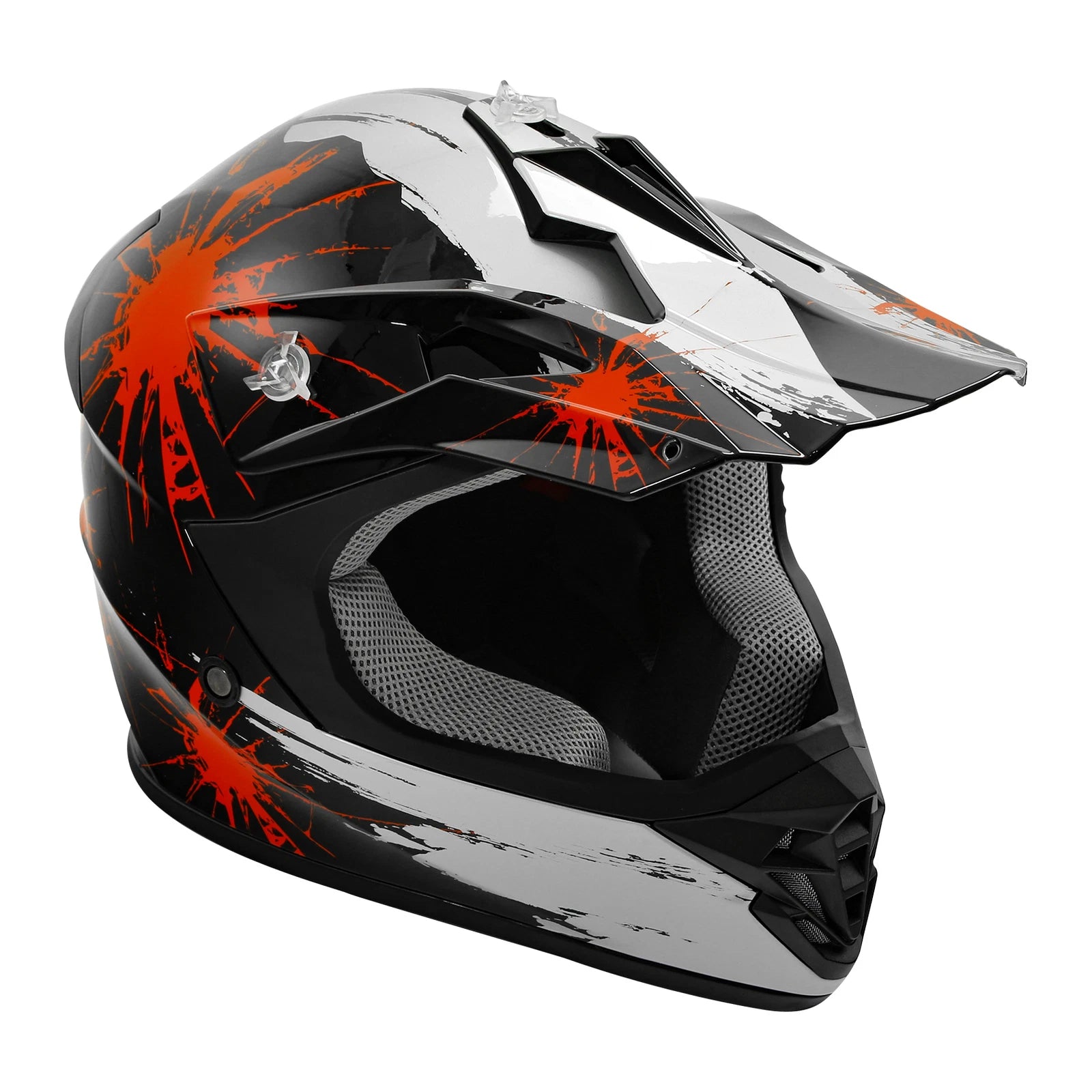 Youth Motocross Full Face Helmet Set for Kids Off Road Dirt Bike (DOT)