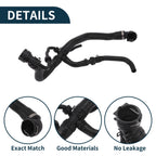Radiator Hose Water Pipes for Volkswagen Sharan (2016) No. 7N0122101C Rubber