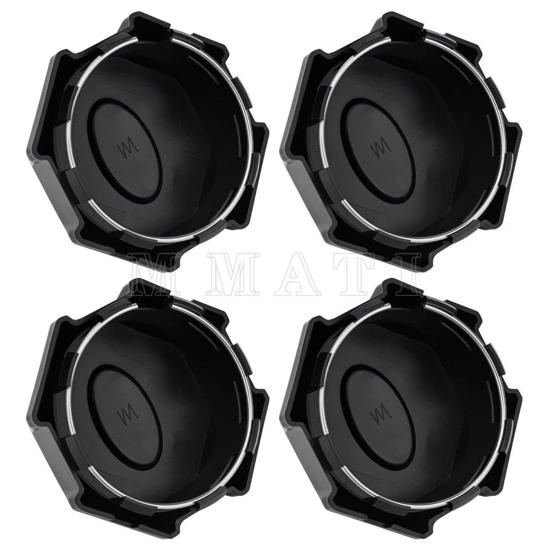 Set of 4 Wheel Caps for Polaris Ranger 570 900 1000 Crew XP (2013–2019)