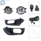 Set of 2 Clear Bumper Fog Lights for Toyota Camry (2007–2009)