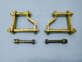 Rear Suspension Greasable Spring Shackles & Pins for Isuzu D-Max (2020)