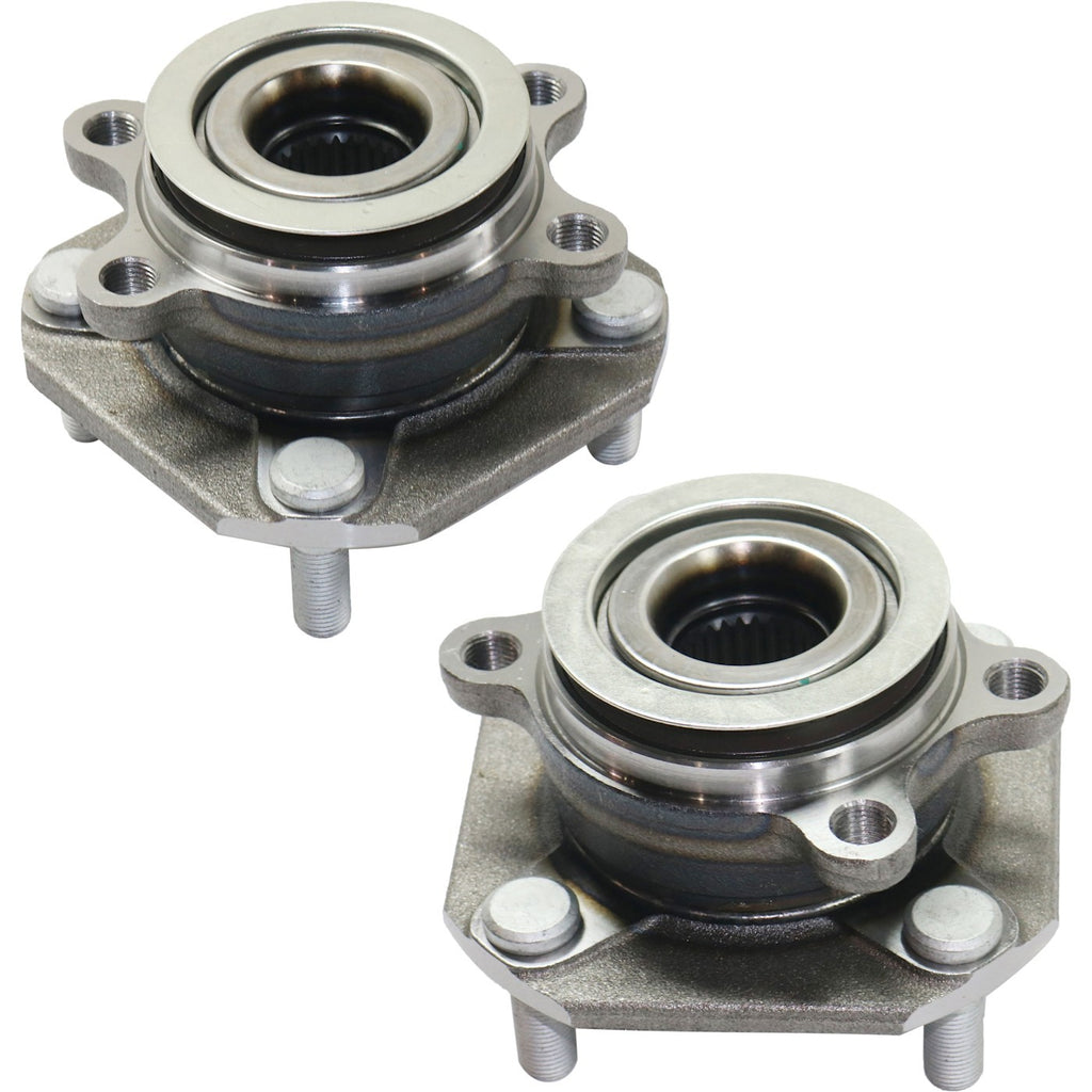 Wheel Hubs for Nissan Sentra (2007–2012) Front LH RH 4 Lug w/ Bearing