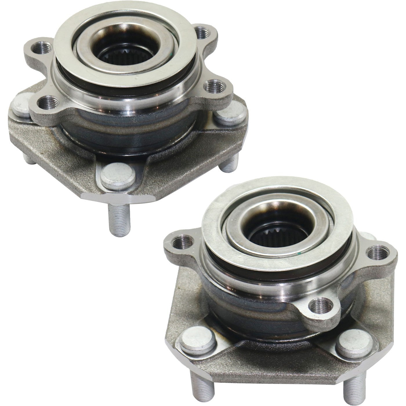 Wheel Hubs for Nissan Sentra (2007–2012) Front LH RH 4 Lug w/ Bearing