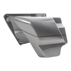 Battery Side Cover Panel for Harley Touring Road King (2009–2023) Billet Silver