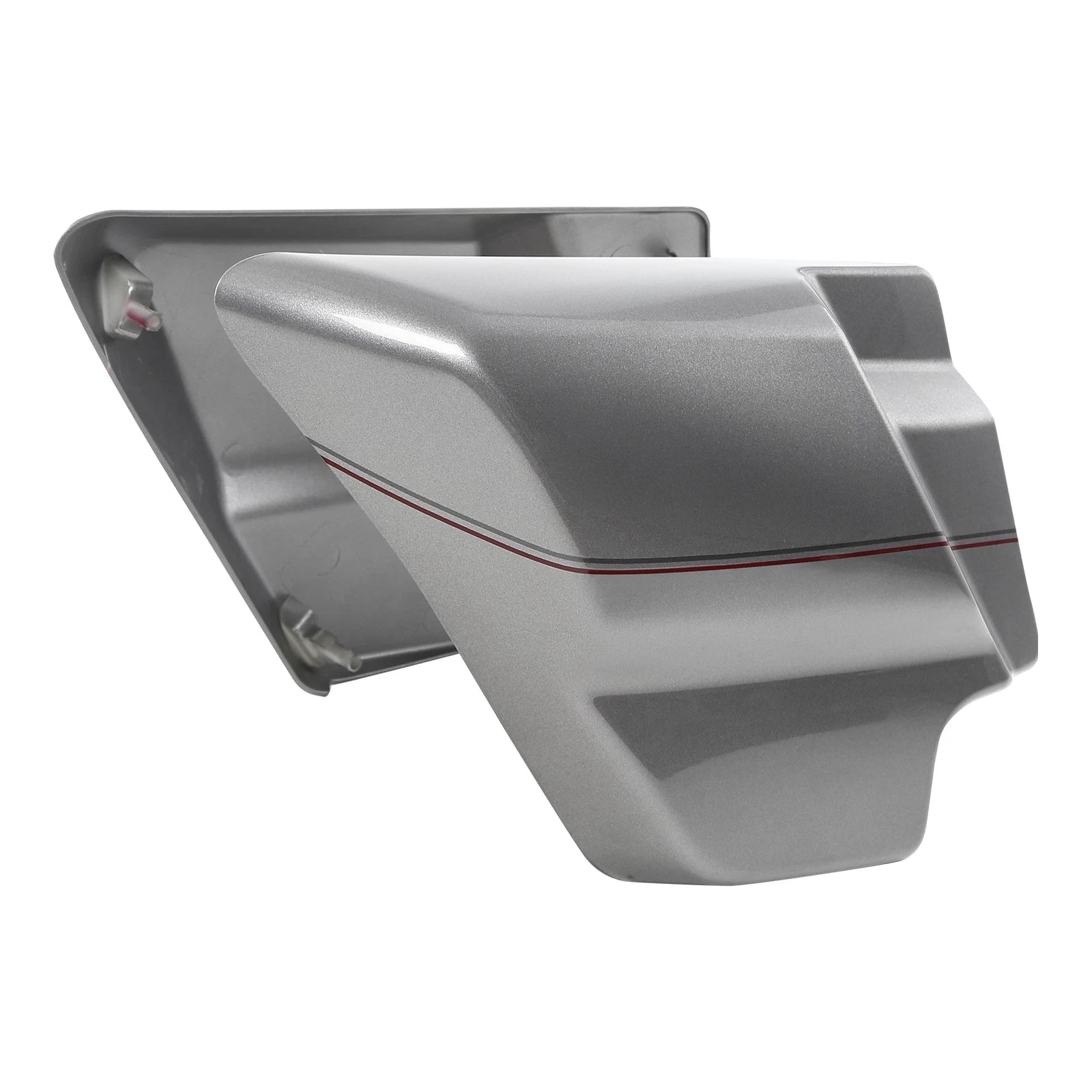 Battery Side Cover Panel for Harley Touring Road King (2009–2023) Billet Silver