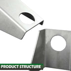 Frame to Body Mount Brackets for Jeep Wrangler TJ (1997–2006)