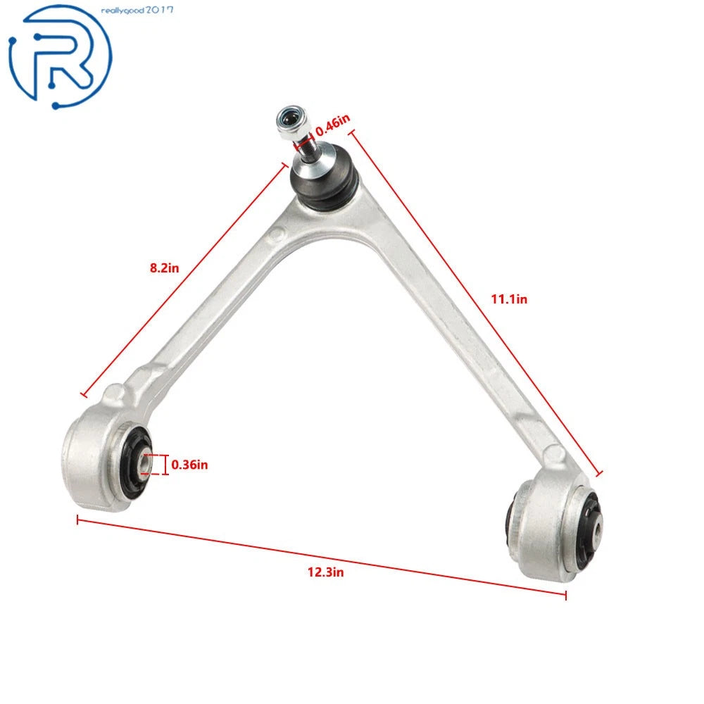 Pair Front Upper Control Arms with Ball Joints for Lincoln LS Jaguar XJ8 XJR (2004–2009)
