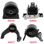 Set of 4 Engine Motor & Trans Mounts for Dodge Caliber (2007–2012) 2.0L