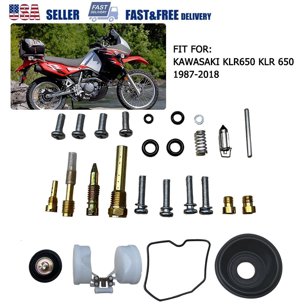 Carburetor Repair Kit for Kawasaki KLR650 (1987–2018) EXV