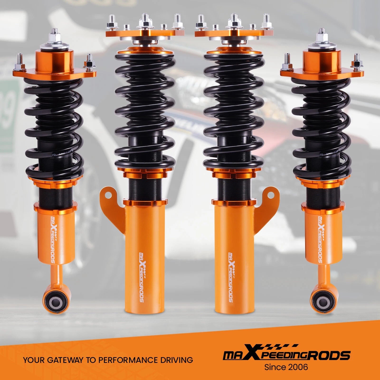 Adjustable Coilovers Kit for Mitsubishi Lancer (2008-2016)